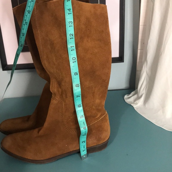 Nine West soft brown suede boots ladies 8.5 EUC - Picture 9 of 10